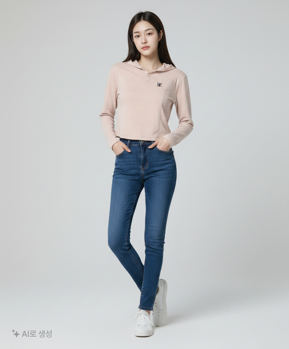 우알롱(WOOALONG) 후드 티셔츠 XS