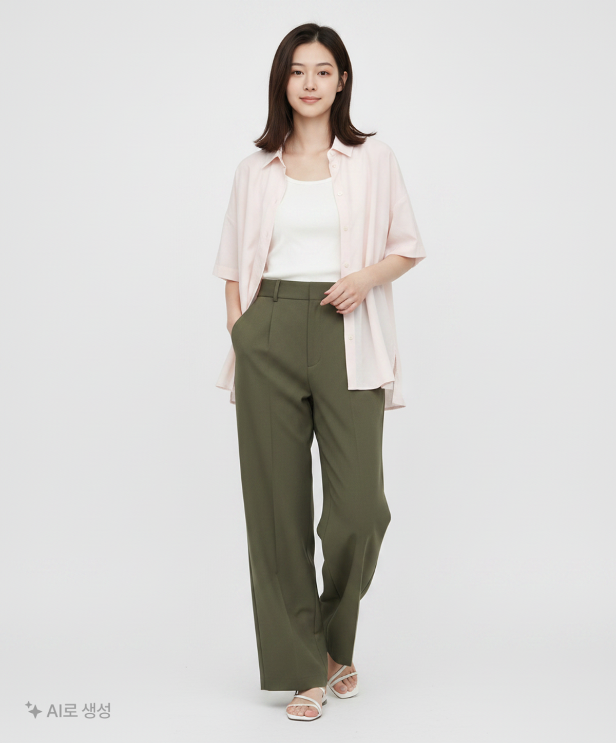 유니클로(UNIQLO) 캐주얼 셔츠 L