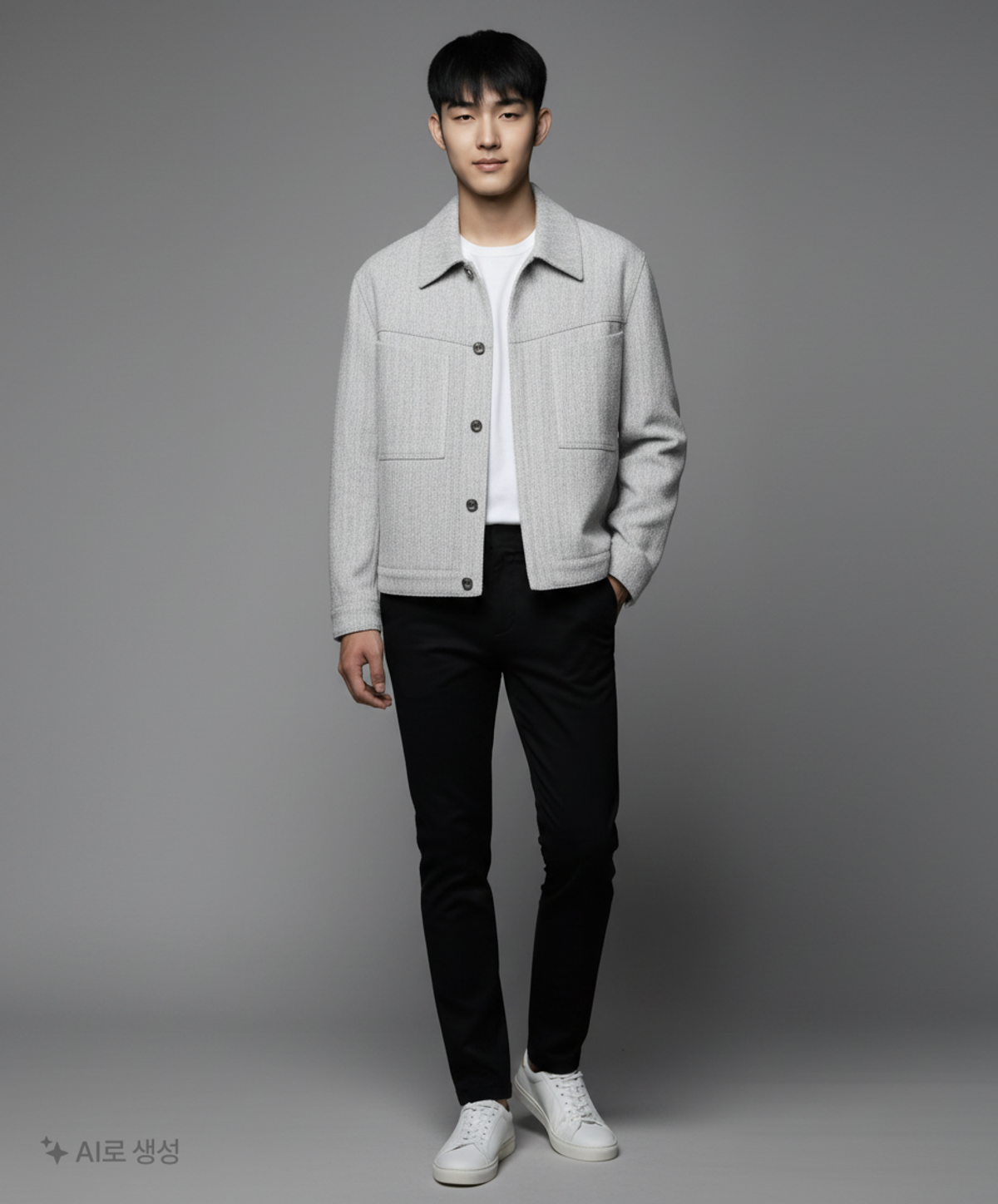 넌블랭크(NONBLANK) 라임스톤 자켓_OREO M