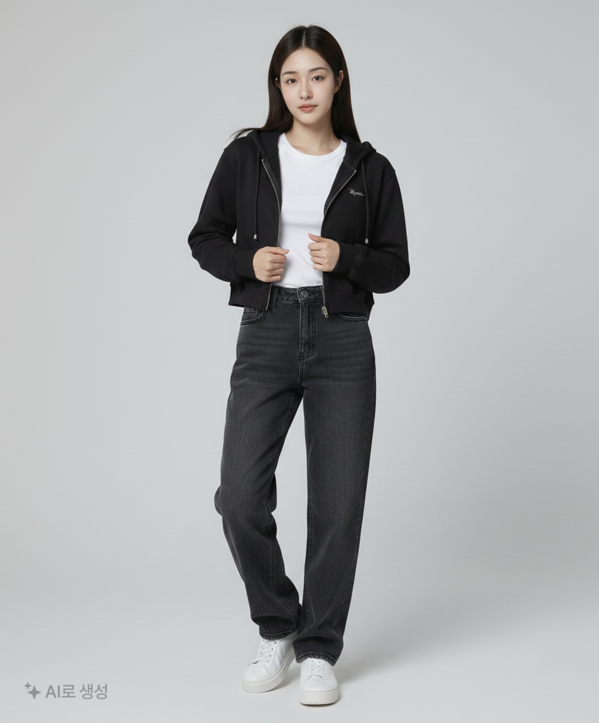 카시코(KASHIKO) 후드 집업