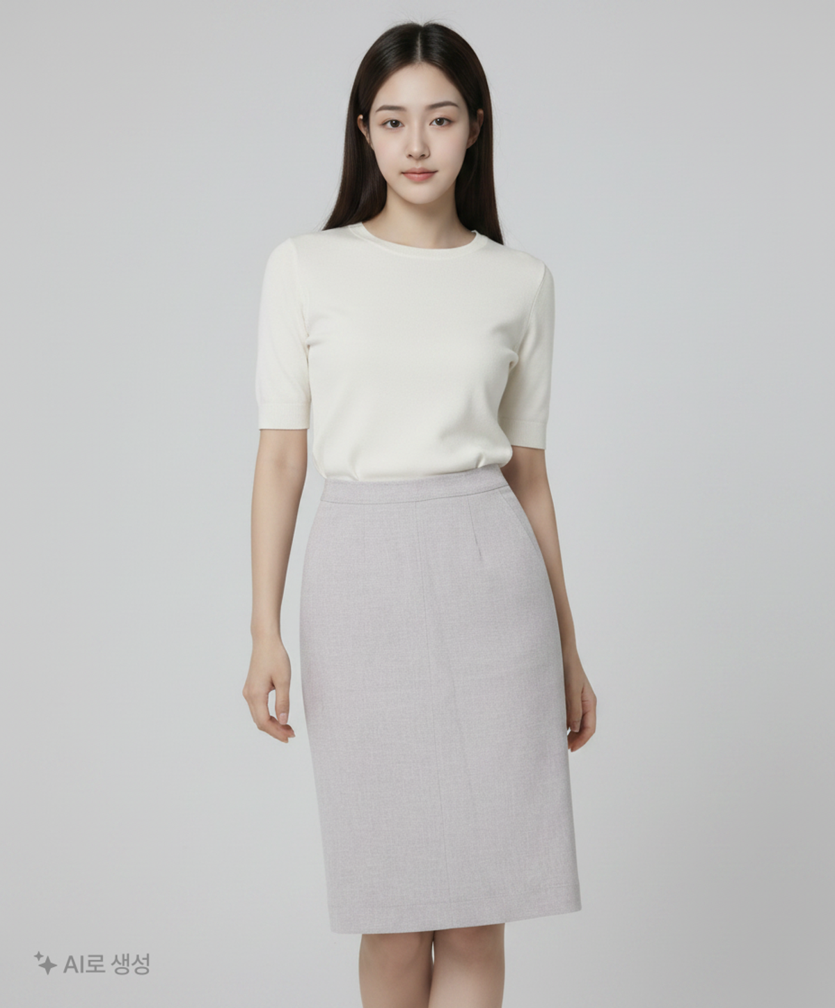 룩캐스트(LOOKAST) 롱스커트 M