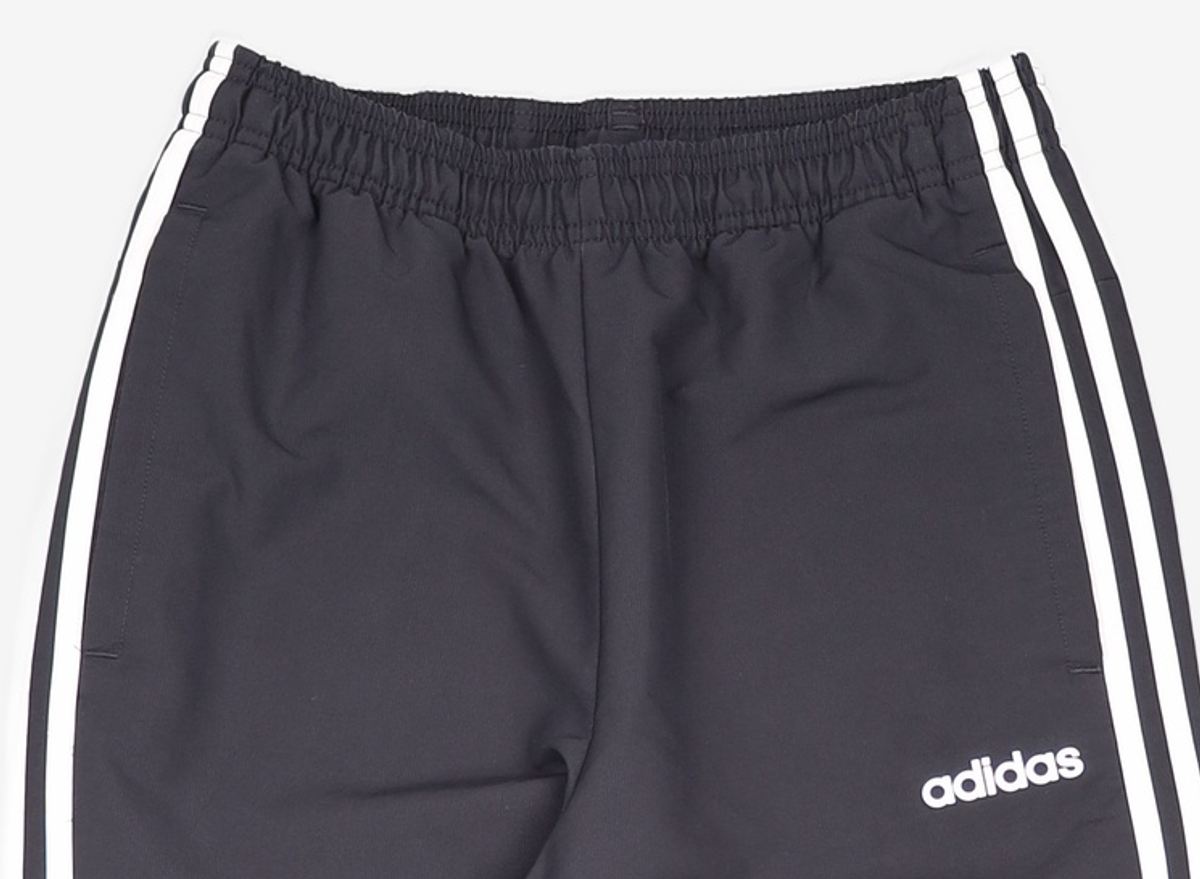 아디다스(ADIDAS) 에센셜 3S 윈드 팬츠 - 블랙:화이트 / DQ3100 M