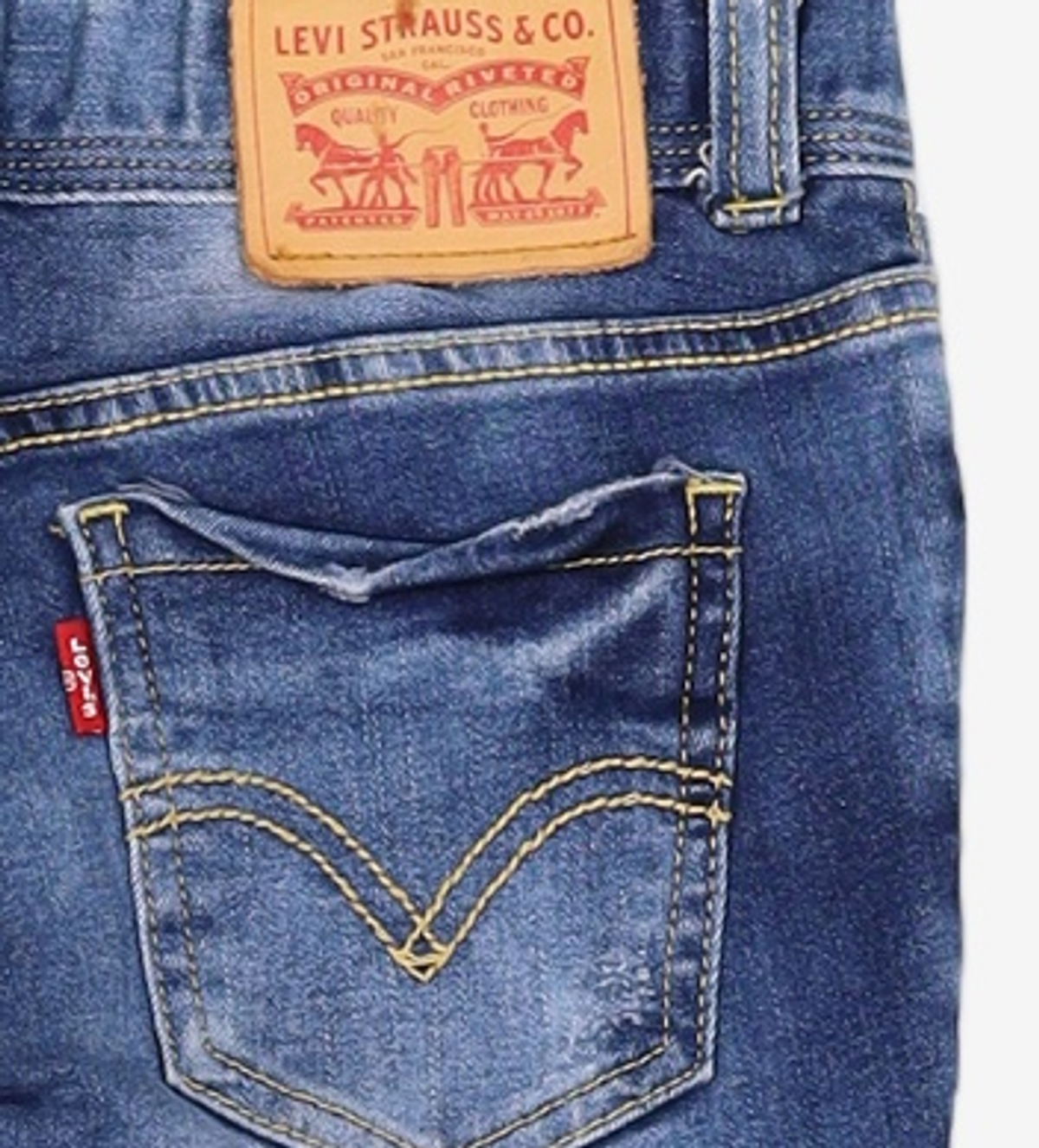 리바이스 키즈(LEVIS KIDS) 청/데님 팬츠 135