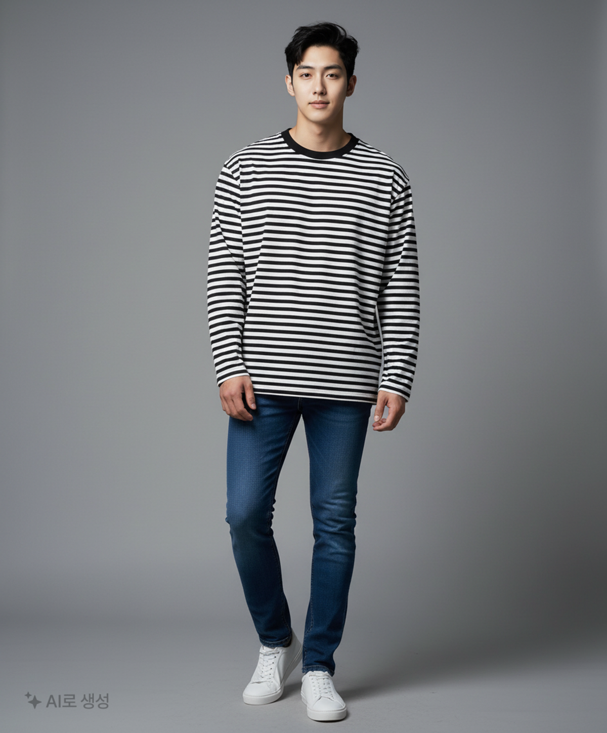 무신사 스탠다드(MUSINSA STANDARD) 긴소매 티셔츠 L