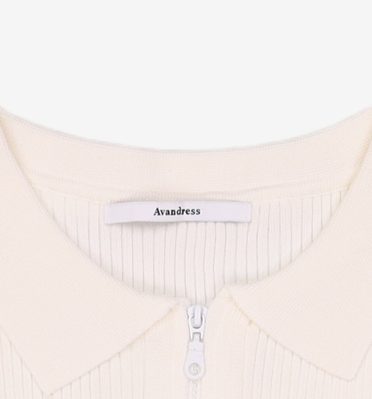 어반드레스(AVANDRESS) emily collar shortsleeve zip-up - 5COL