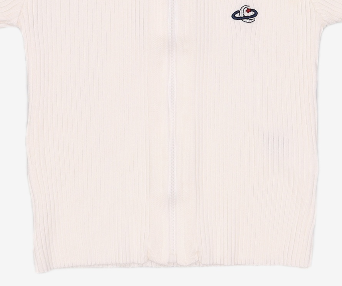 어반드레스(AVANDRESS) emily collar shortsleeve zip-up - 5COL