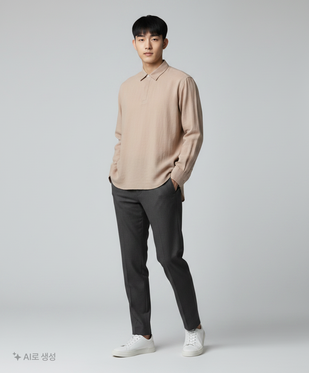 드로우핏(DRAW FIT) 피케/카라 티셔츠 L