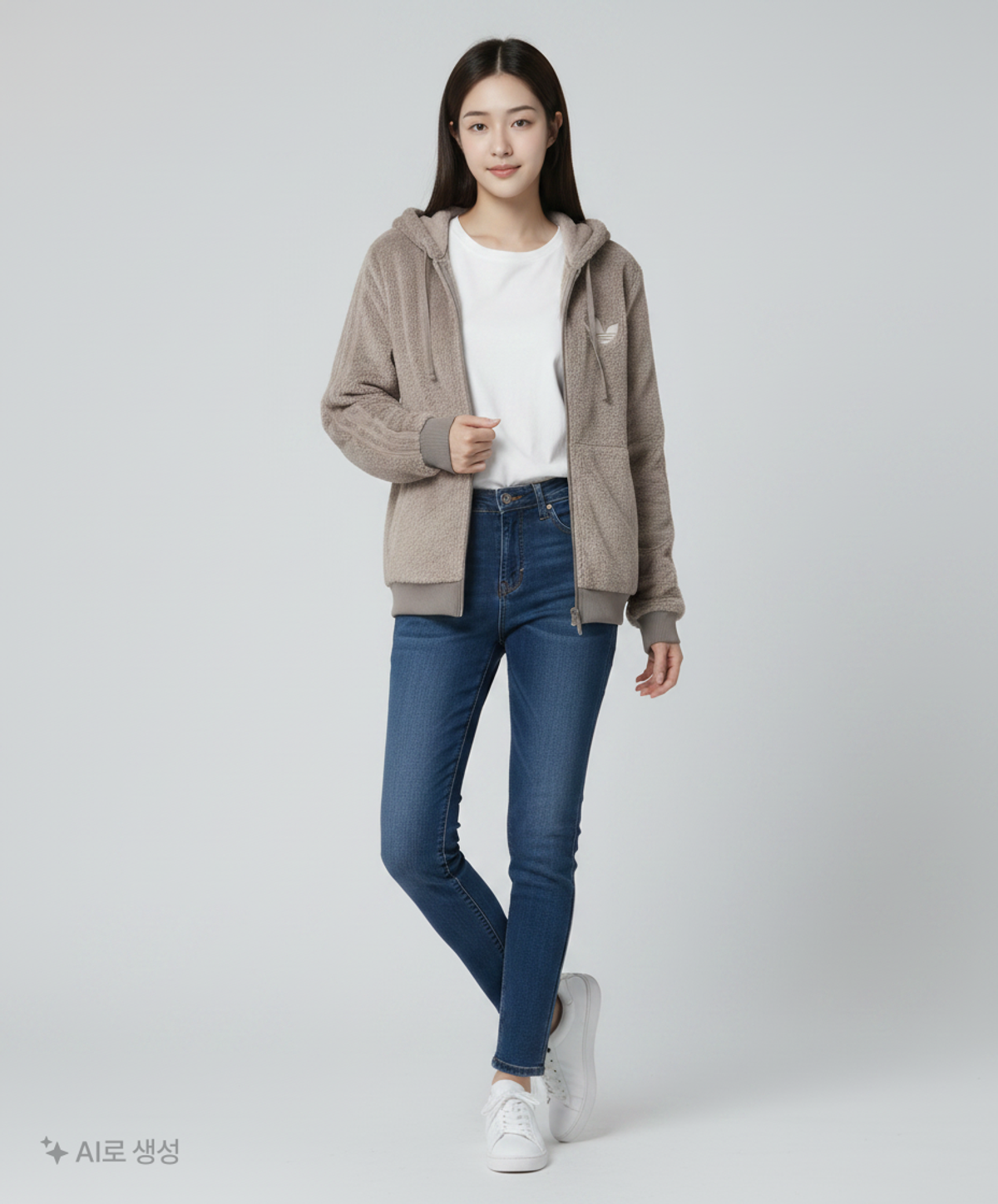 아디다스(ADIDAS) 후드 집업 90