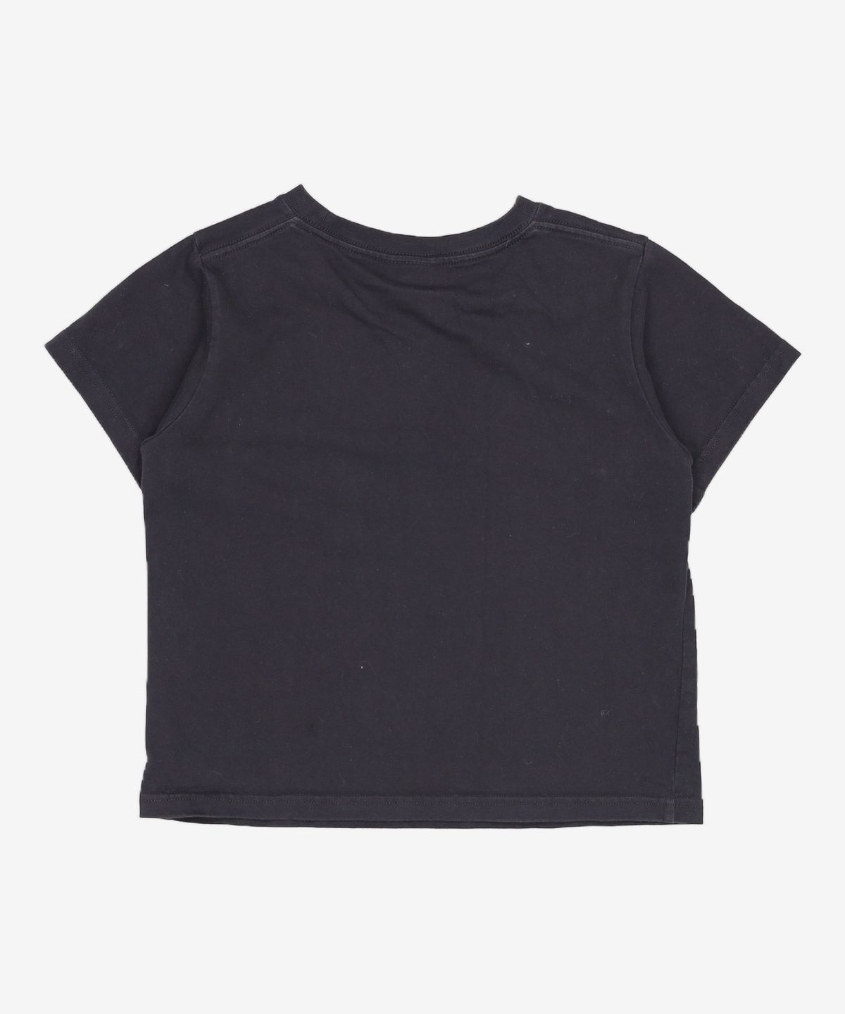 크리틱(CRITIC) WORMHOLE LOGO CROP FIT T-SHIRTS BLACK FREE