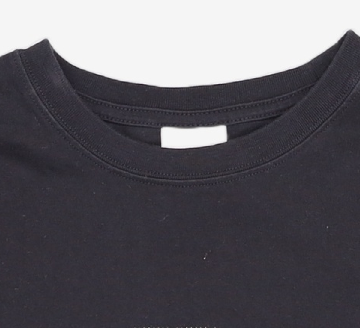 크리틱(CRITIC) WORMHOLE LOGO CROP FIT T-SHIRTS BLACK FREE