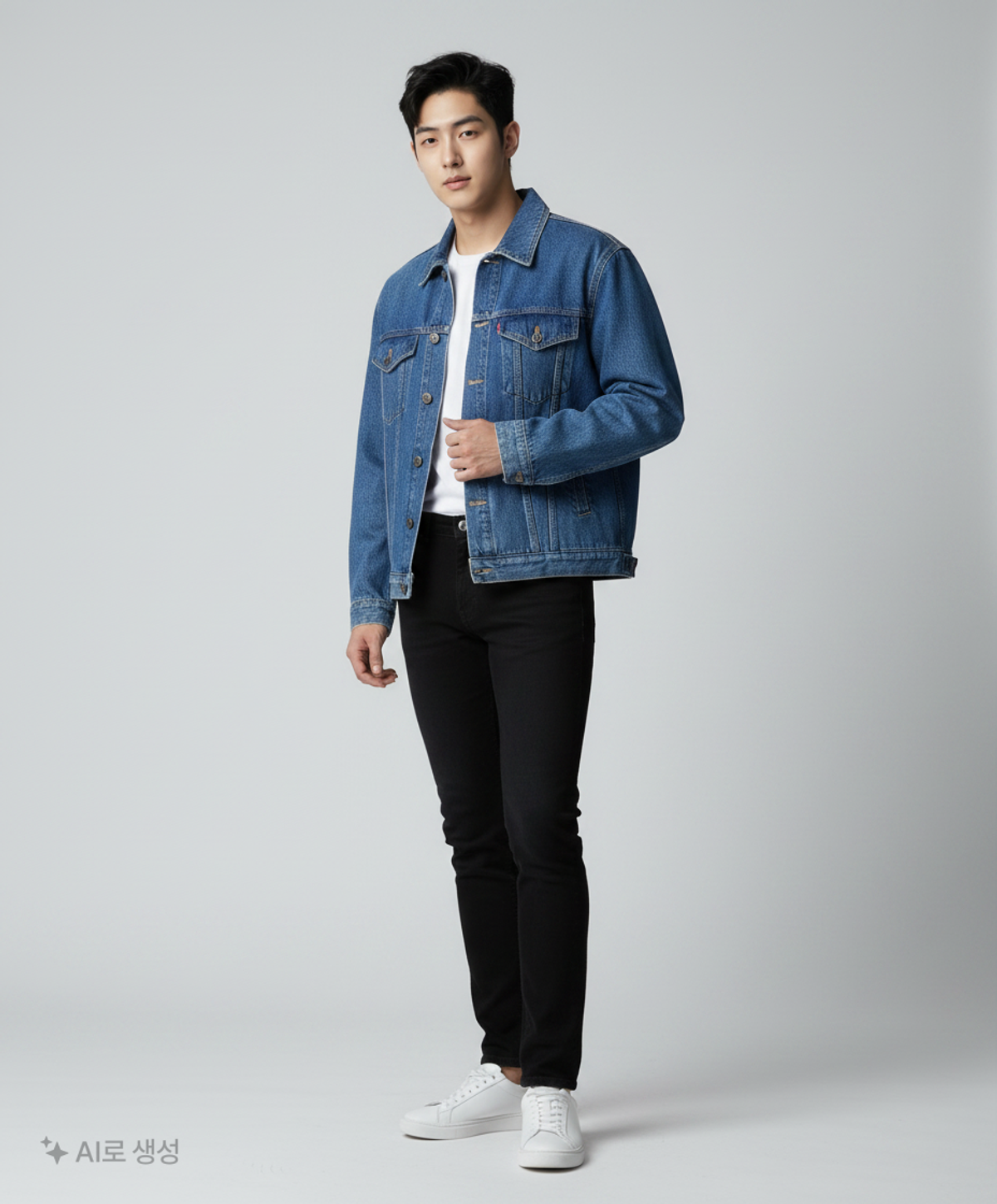 빈폴(BEAN POLE) 데님/트러커 재킷 S