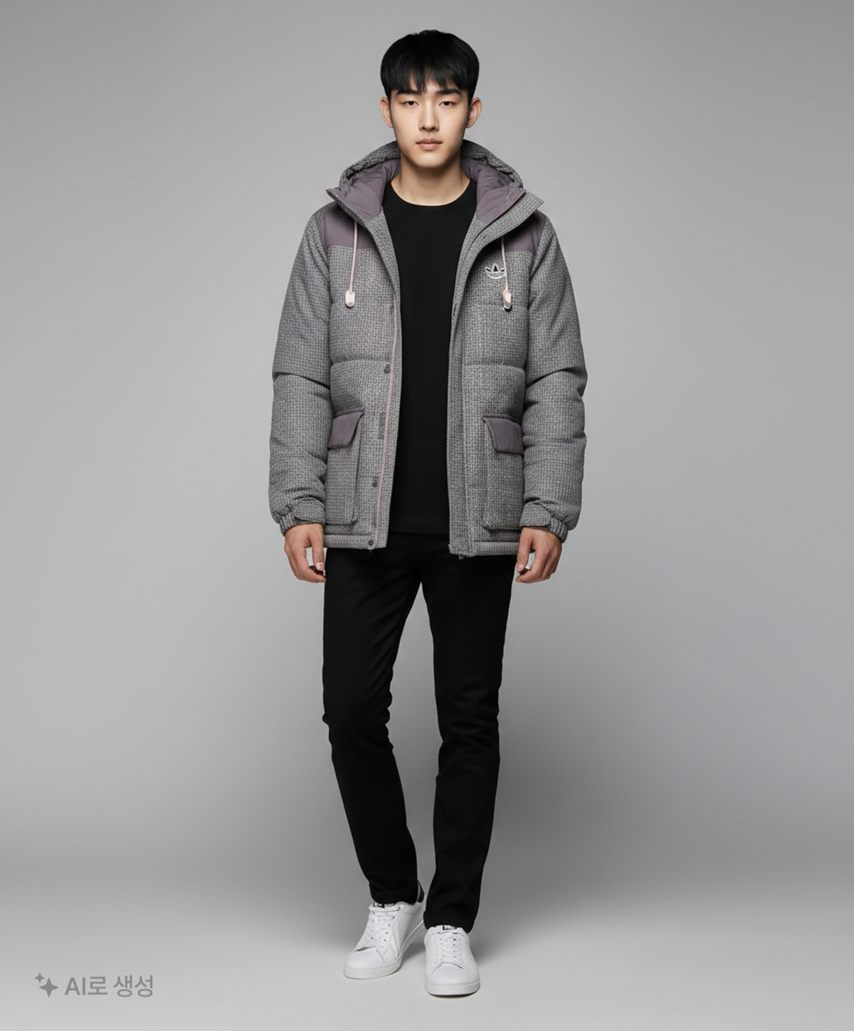 아디다스(ADIDAS) 숏 패딩/숏 헤비 아우터 90
