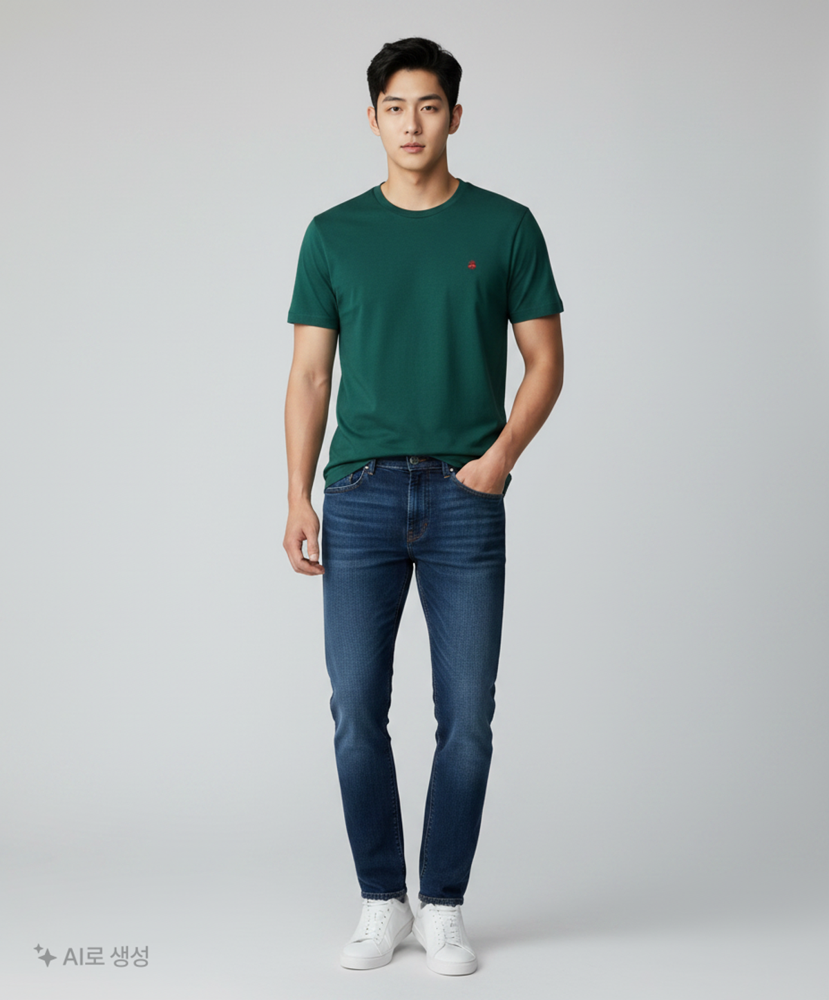 브룩스 브라더스(BROOKS BROTHERS) 반소매 티셔츠 L