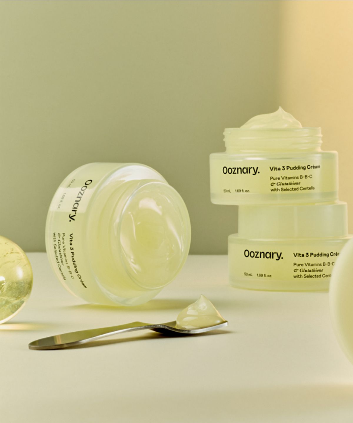 오우즈너리(OOZNARY) 흔적케어 순수 비타3 푸딩 크림 50ml