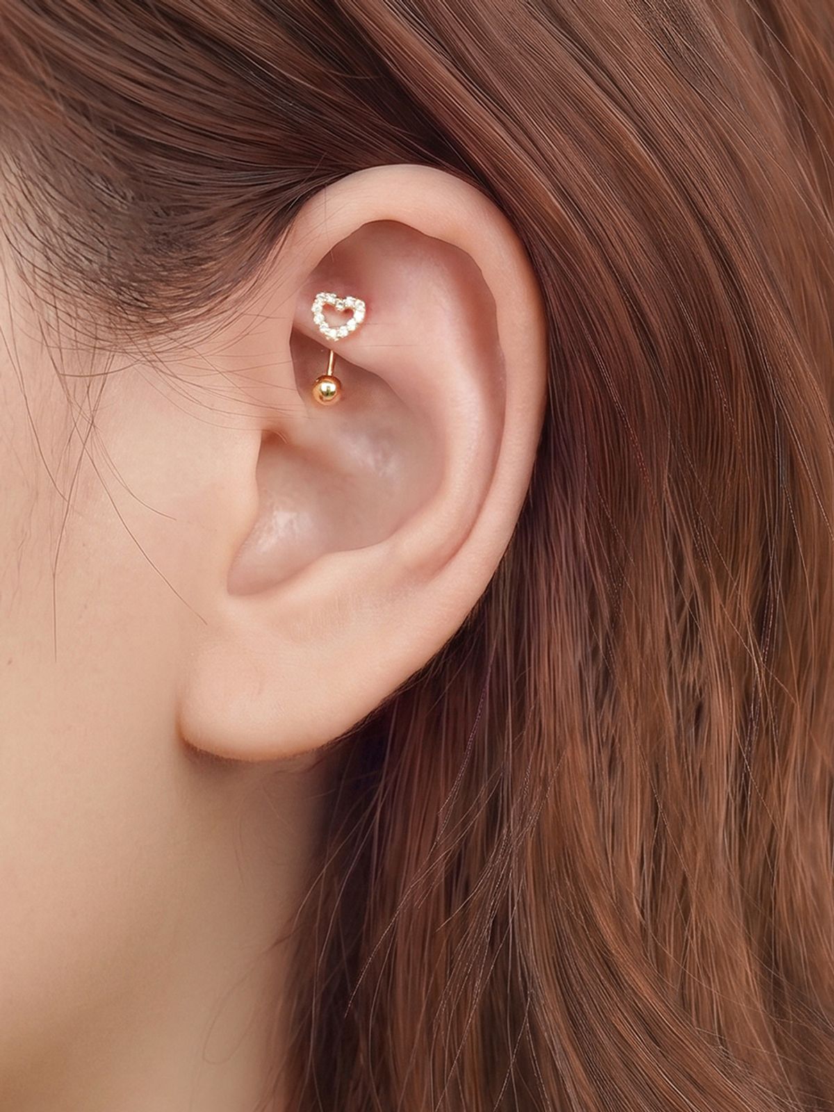 미니멀피어싱(MINIMALPIERCING) 14K 데일리 골드 룩 피어싱 귀걸이 10종 모음전