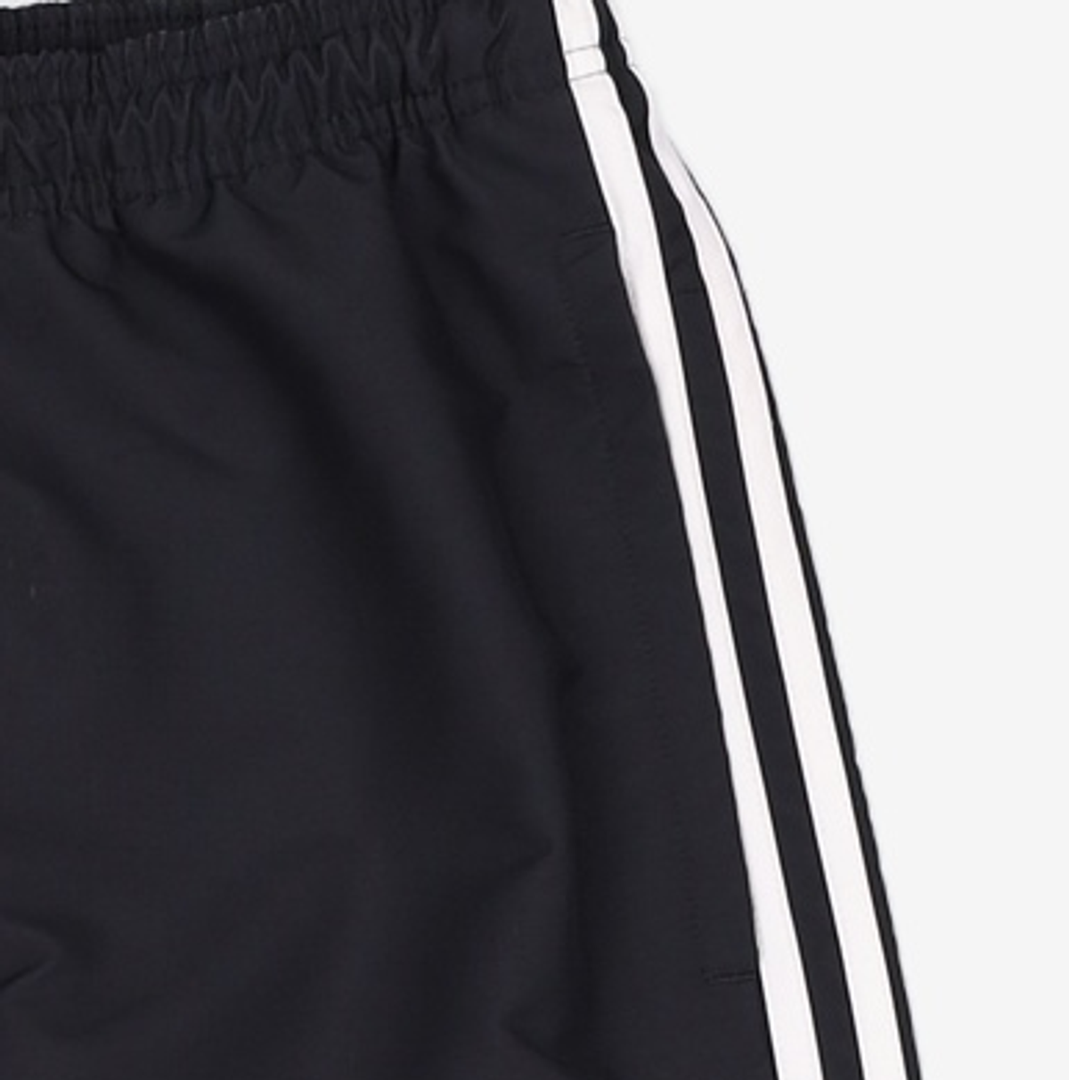 아디다스(ADIDAS) 에센셜 3S 윈드 팬츠 - 블랙:화이트 / DQ3100 S