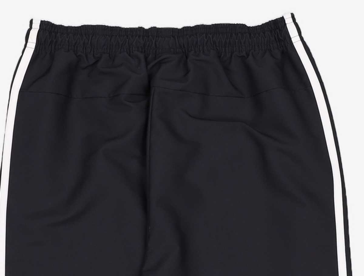 아디다스(ADIDAS) 에센셜 3S 윈드 팬츠 - 블랙:화이트 / DQ3100 S