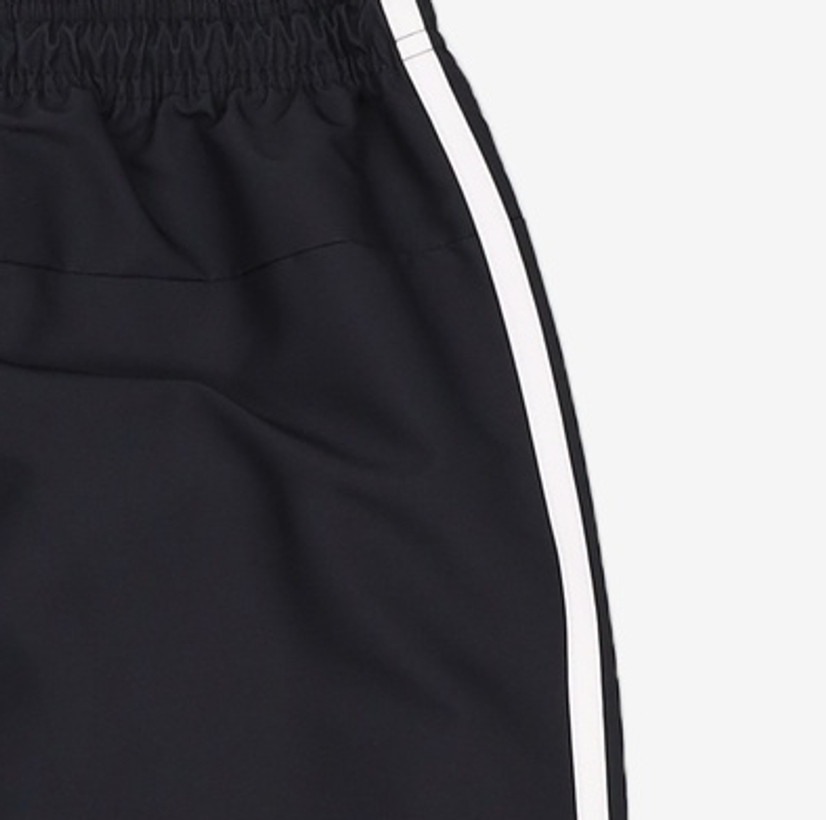 아디다스(ADIDAS) 에센셜 3S 윈드 팬츠 - 블랙:화이트 / DQ3100 S