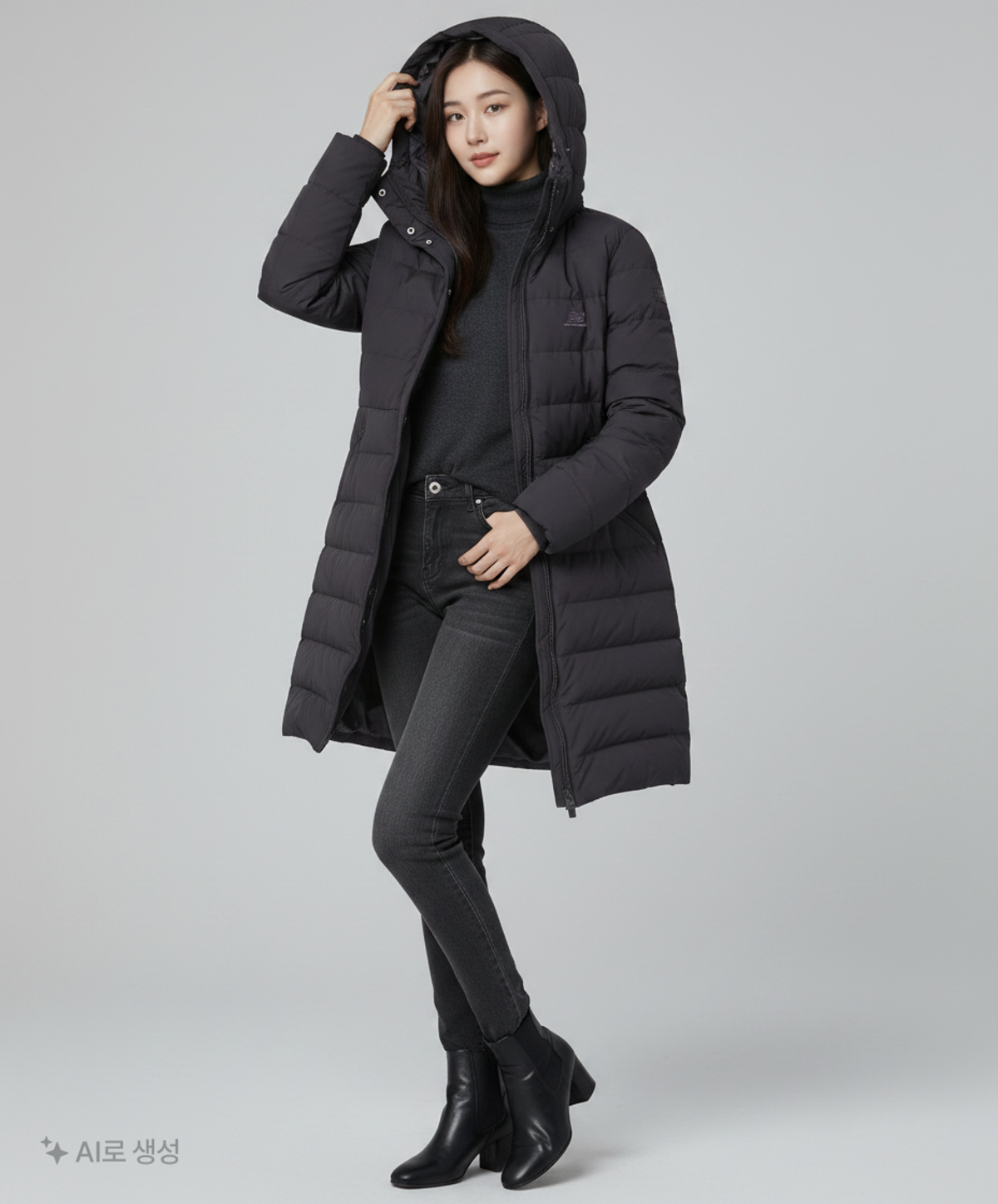뉴발란스(NEW BALANCE) 롱 패딩/롱 헤비 아우터 90