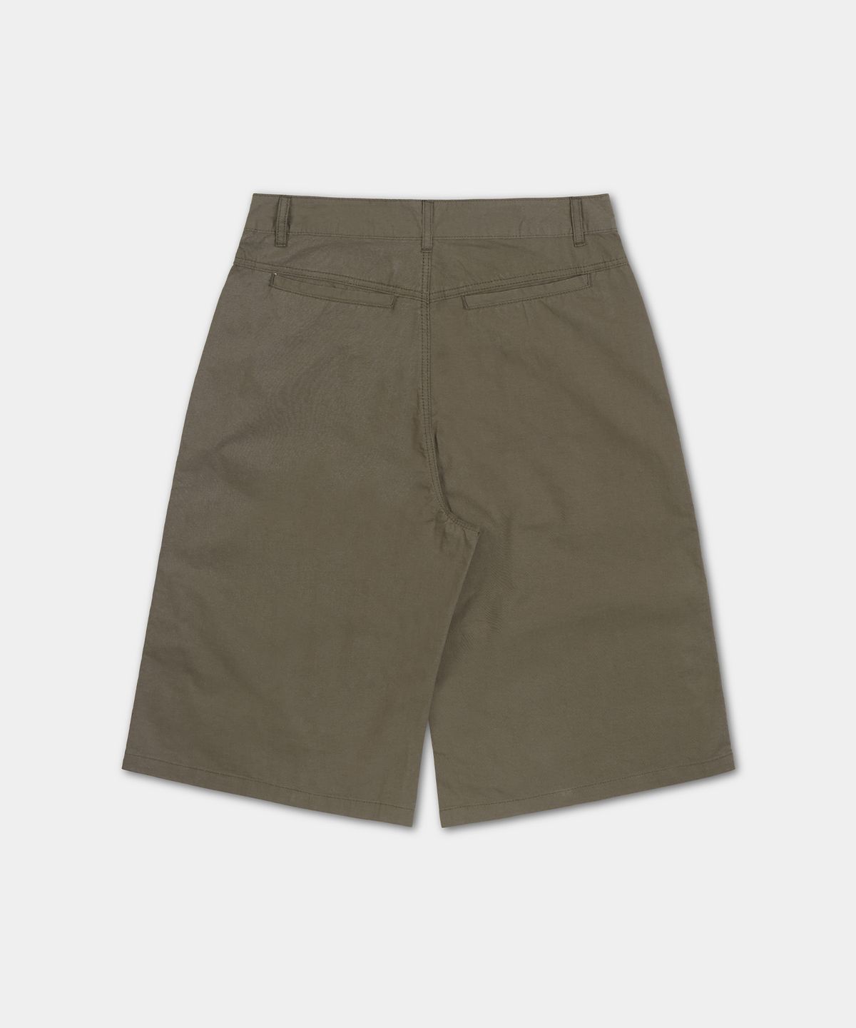 엑스컨테이너(EXCONTAINER) 파라슈트 코튼 버뮤다 팬츠 (KHAKI BROWN)