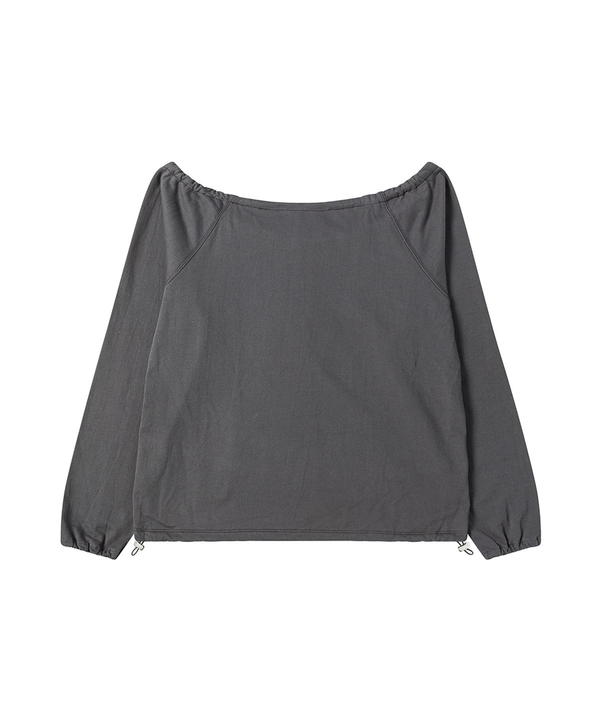 로긴 앤 로지(ROGIN N ROSIE) I Luv RnR Leopard String Point Long Sleeve Charcoal