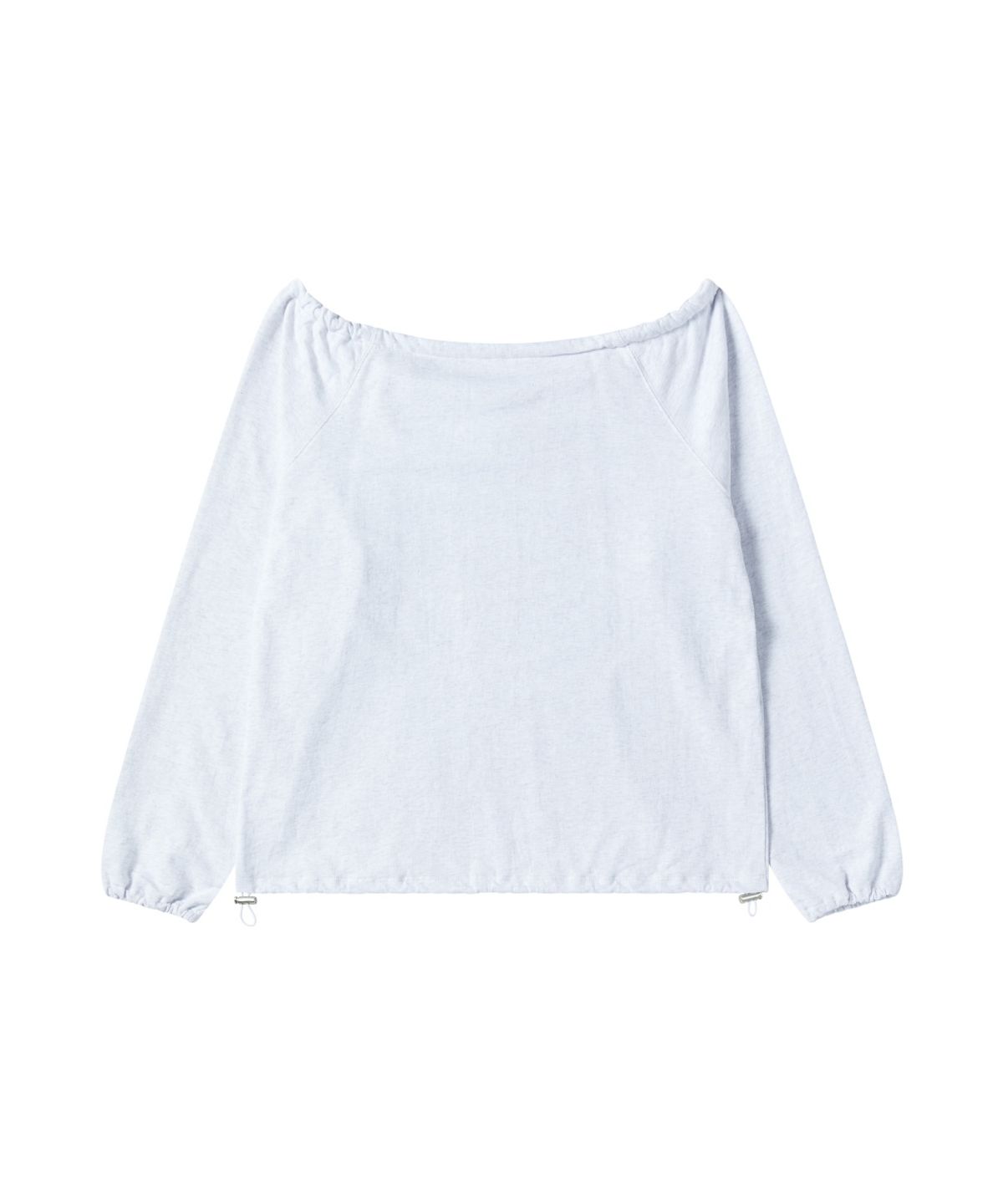 로긴 앤 로지(ROGIN N ROSIE) I Luv RnR Leopard String Point Long Sleeve White