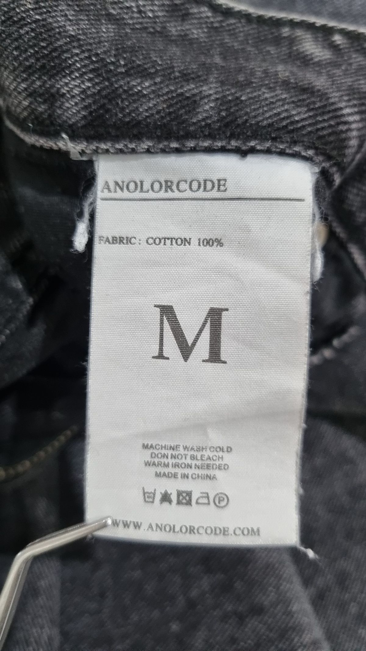 어널러코드(ANOLORCODE) 청/데님 팬츠 M