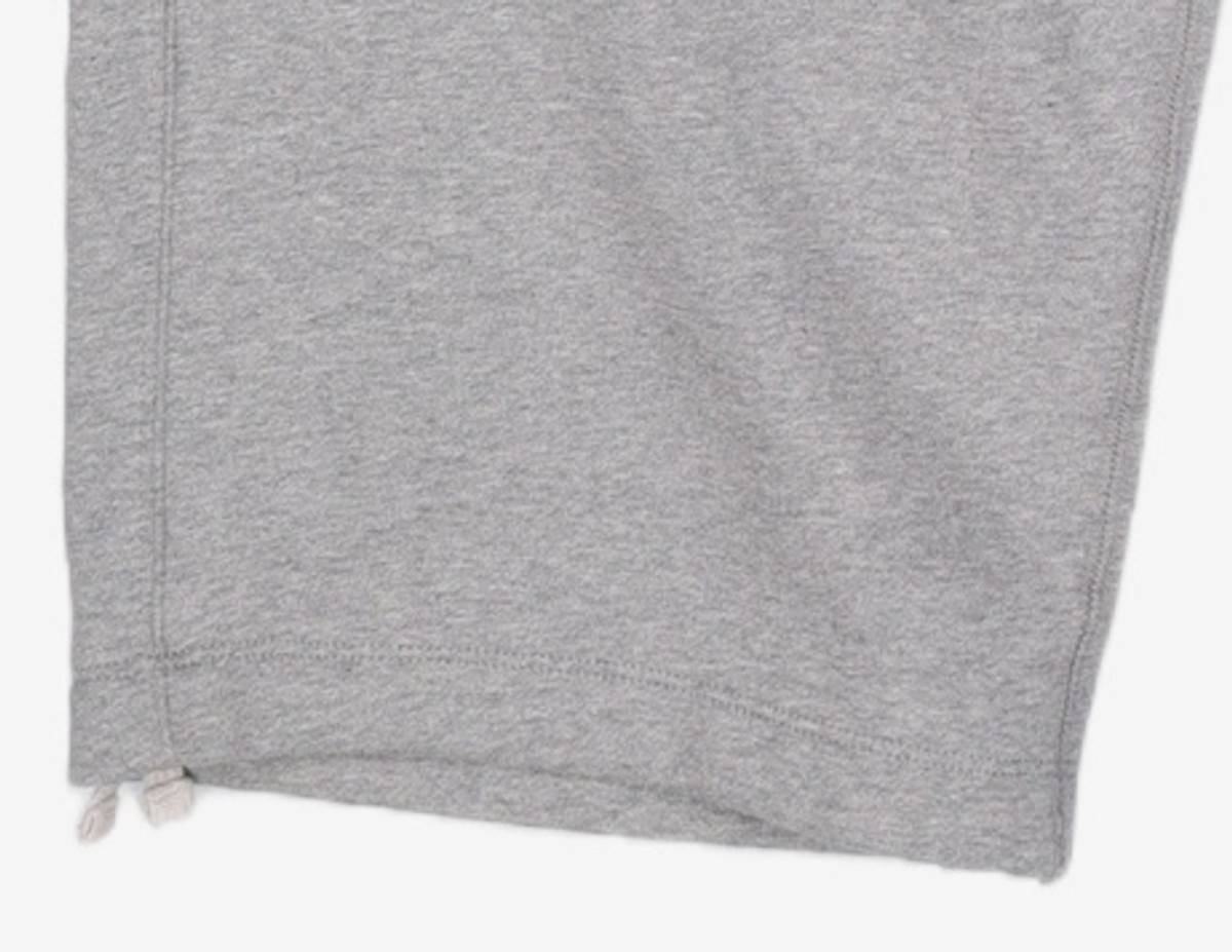나이키(NIKE) 스포츠웨어 스우시 오픈 헴 플리스 팬츠 M - 다크 그레이 헤더:화이트 / FN3343-063 XXL