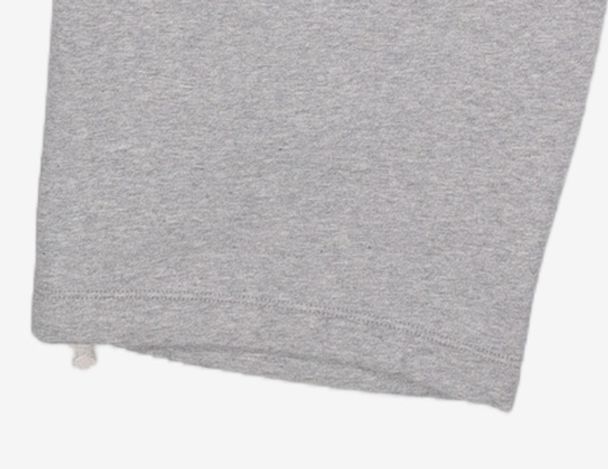 나이키(NIKE) 스포츠웨어 스우시 오픈 헴 플리스 팬츠 M - 다크 그레이 헤더:화이트 / FN3343-063 XXL