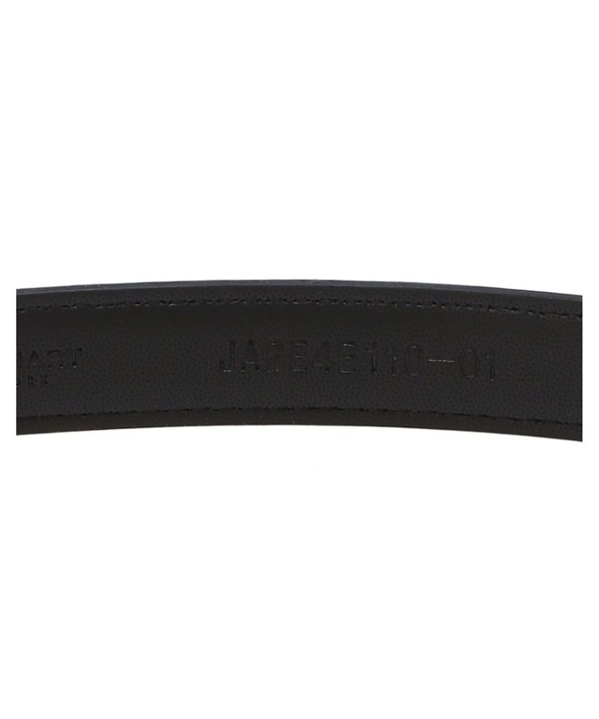 질스튜어트 맨 액세서리(JILLSTUART MEN ACC) 20mm 블랙 소가죽 슬림 여성벨트 JUBE6F110BK