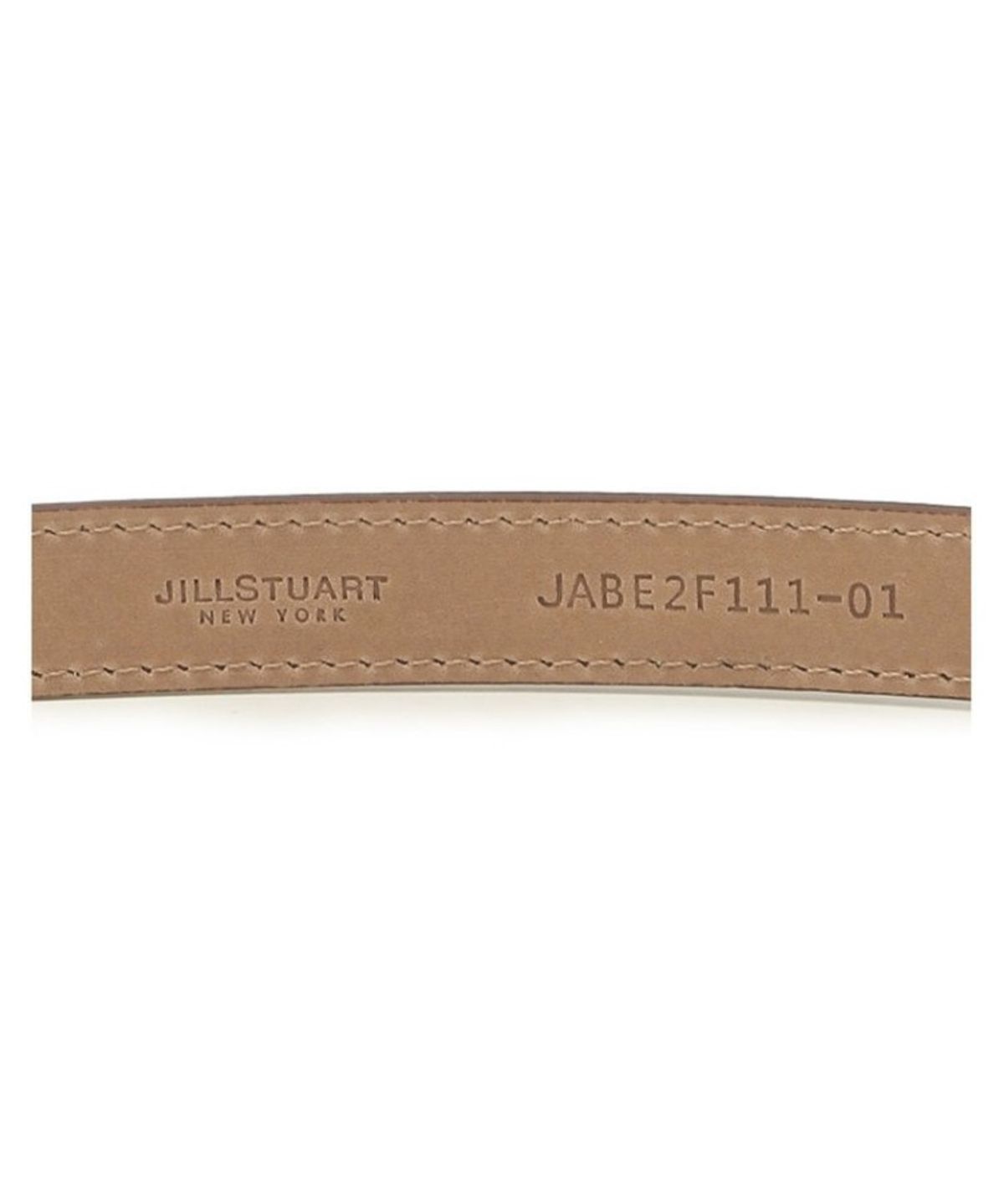 질스튜어트 맨 액세서리(JILLSTUART MEN ACC) 20mm 브라운 소가죽 슬림 여성벨트 JUBE6F111W2