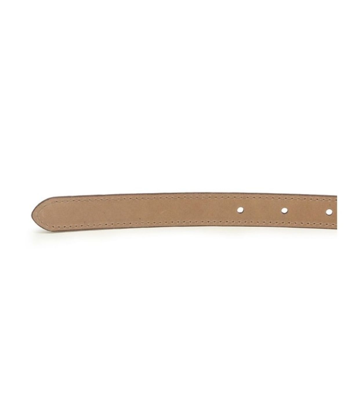질스튜어트 맨 액세서리(JILLSTUART MEN ACC) 20mm 브라운 소가죽 슬림 여성벨트 JUBE6F111W2