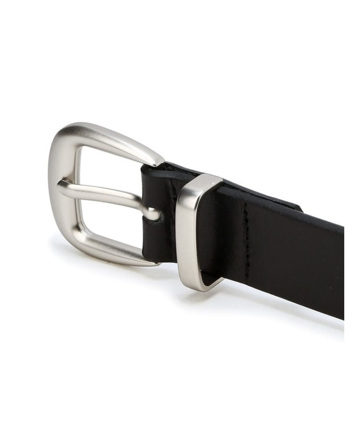질스튜어트 맨 액세서리(JILLSTUART MEN ACC) 25mm 블랙 프리미엄 통가죽 여성벨트 JUBE6F120BK