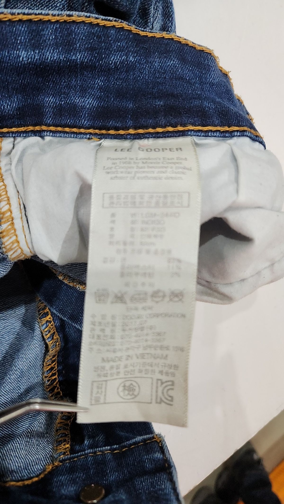 리쿠퍼(Lee Cooper) 청/데님 팬츠 82