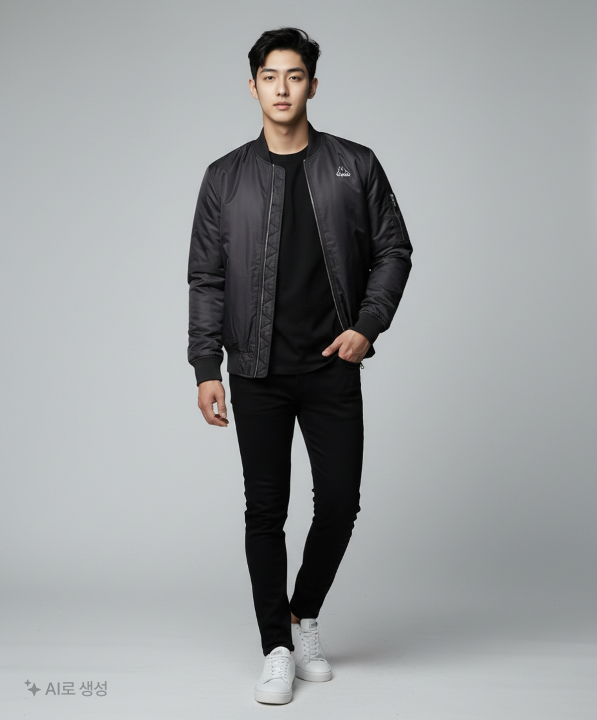 카파(KAPPA) RIDE ON MA-1 점퍼 블랙 P223DUJK905BK1 L