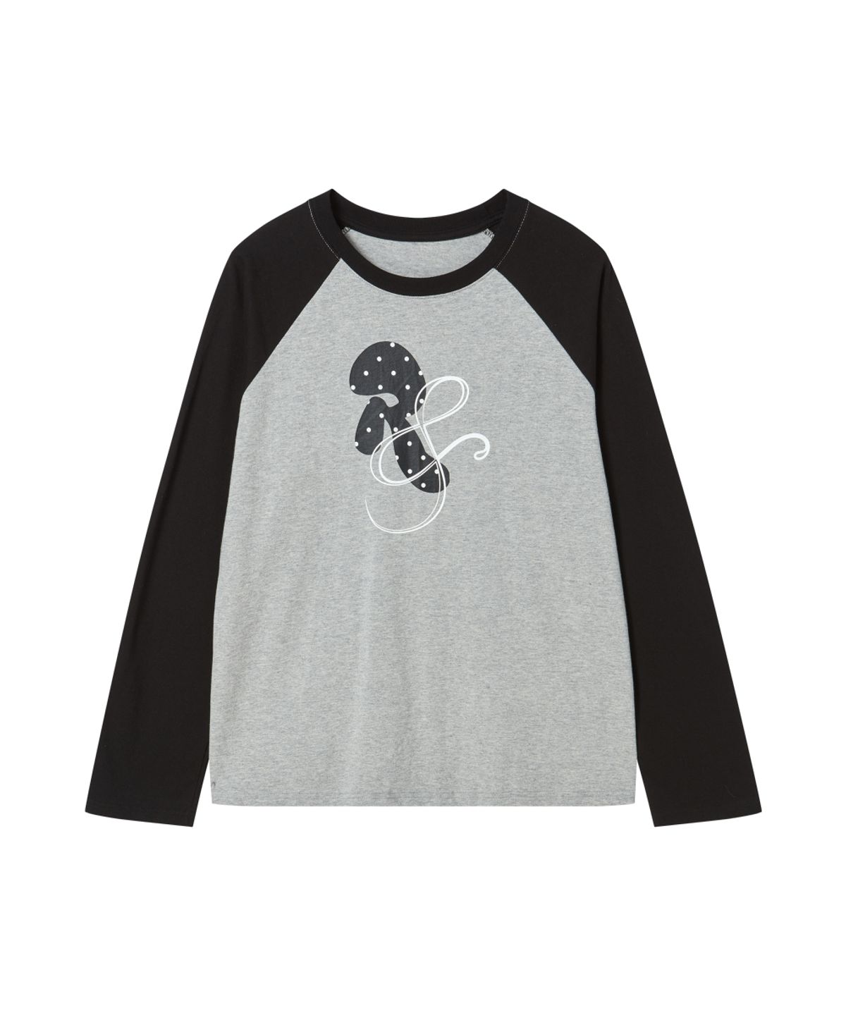 로긴 앤 로지(ROGIN N ROSIE) RnR Dot Point Ragian Long Sleeve Black