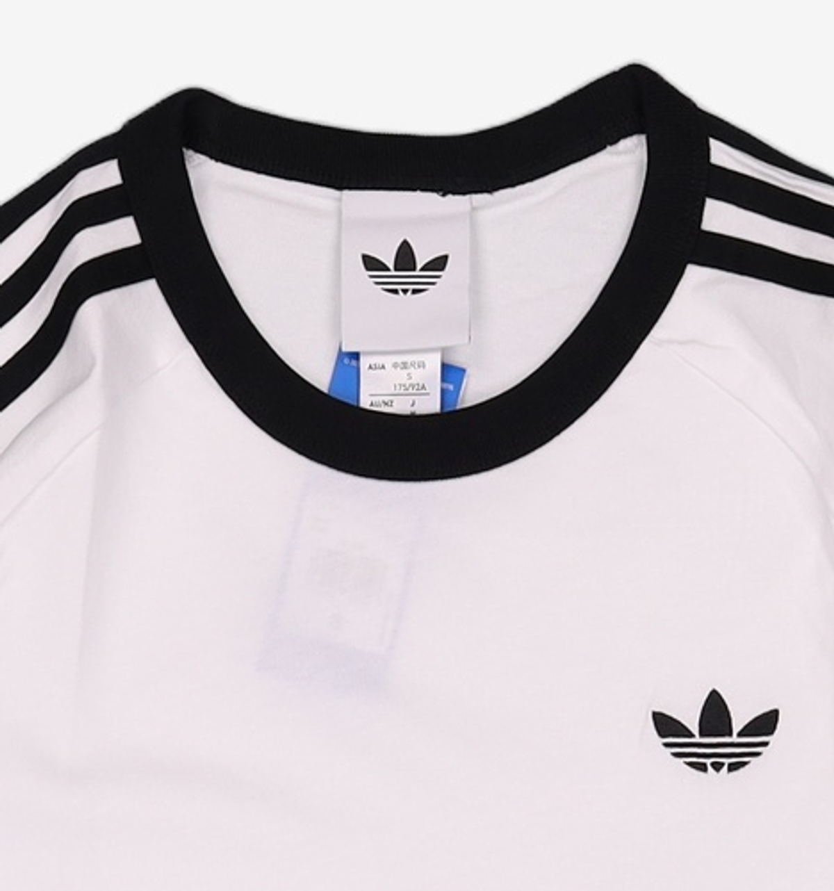 아디다스(ADIDAS) 3-스트라이프 티셔츠 - 화이트 / KE3537 S