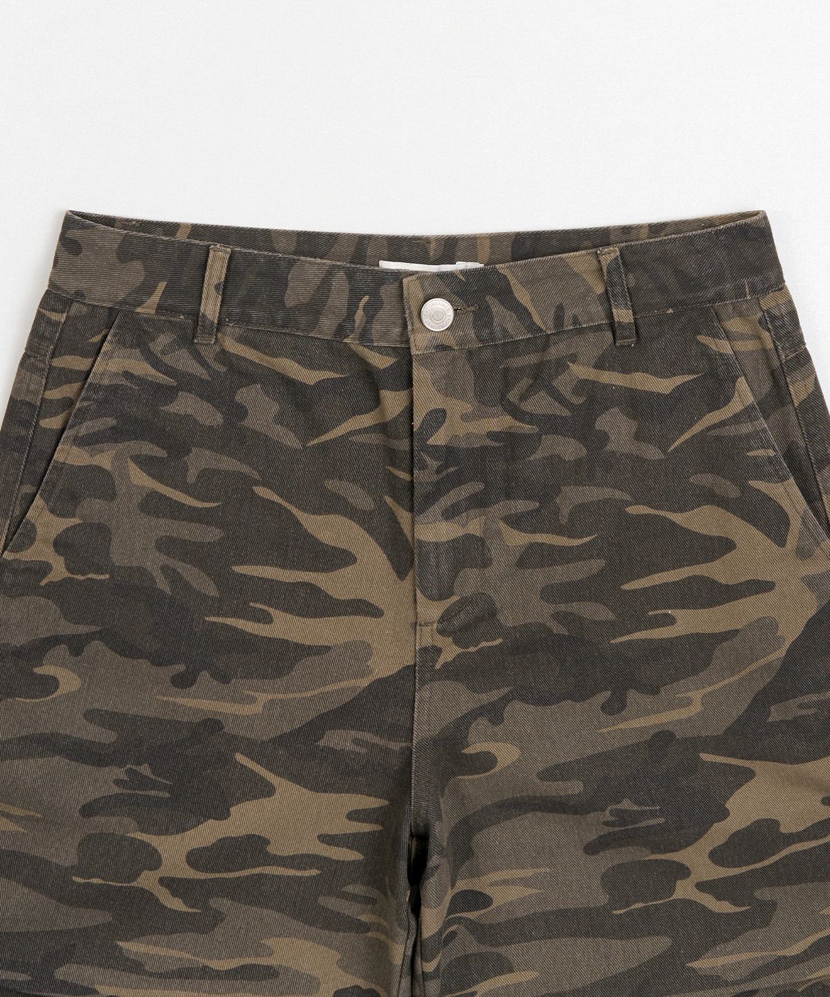 엑스컨테이너(EXCONTAINER) 카모 파라슈트 버뮤다 팬츠 (KHAKI CAMO)