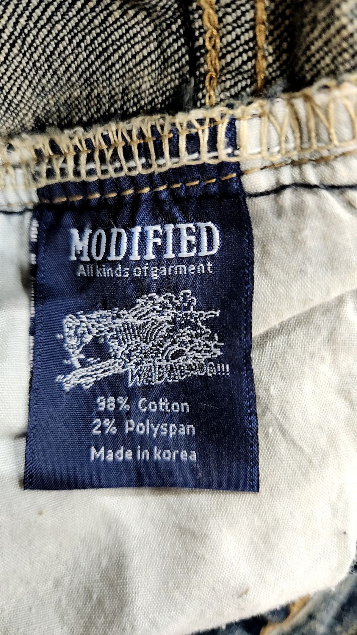 모디파이드(MODIFIED) 청/데님 팬츠 34