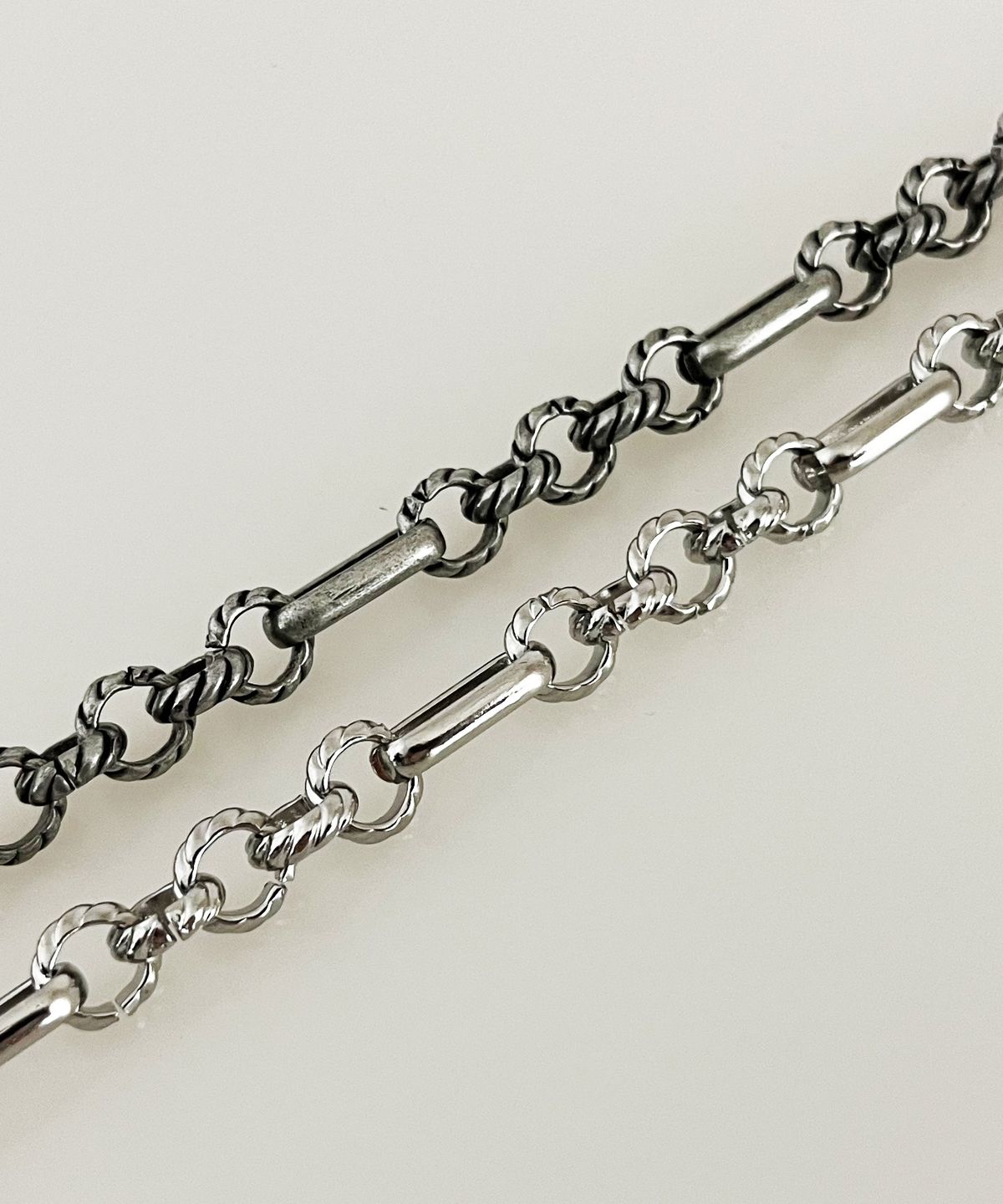 섹스토(SEXTO) [팔찌][써지컬스틸]48 Chain bracelet Vintage Silver