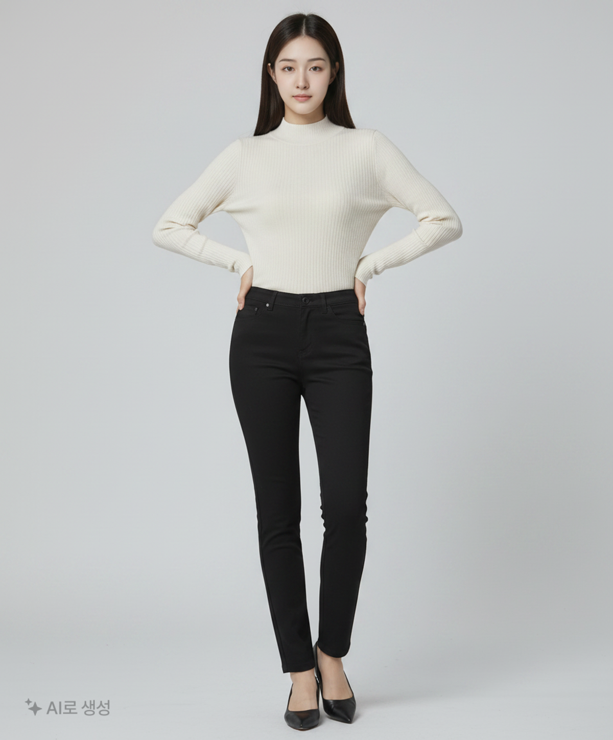 유니클로(UNIQLO) 코튼 팬츠 S