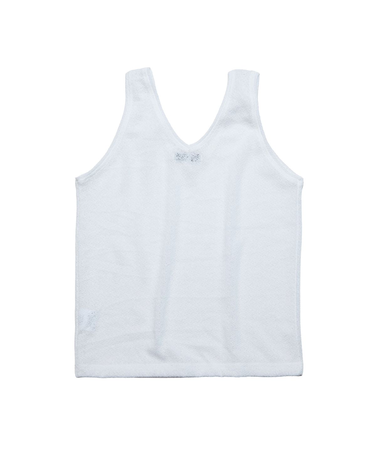 크루치(KRUCHI) KNIT SLEEVELESS (WHITE)