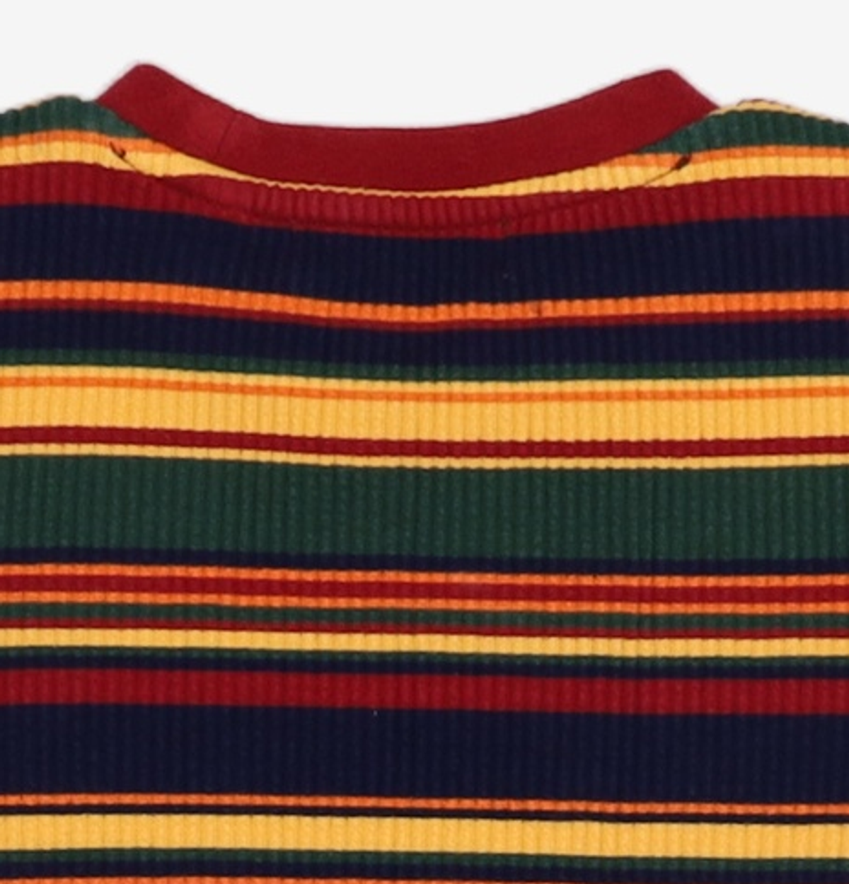 골라(GOLA) W 스트라이프 로고 티셔츠 W STRIPE LOGO SLEEVE TS FREE