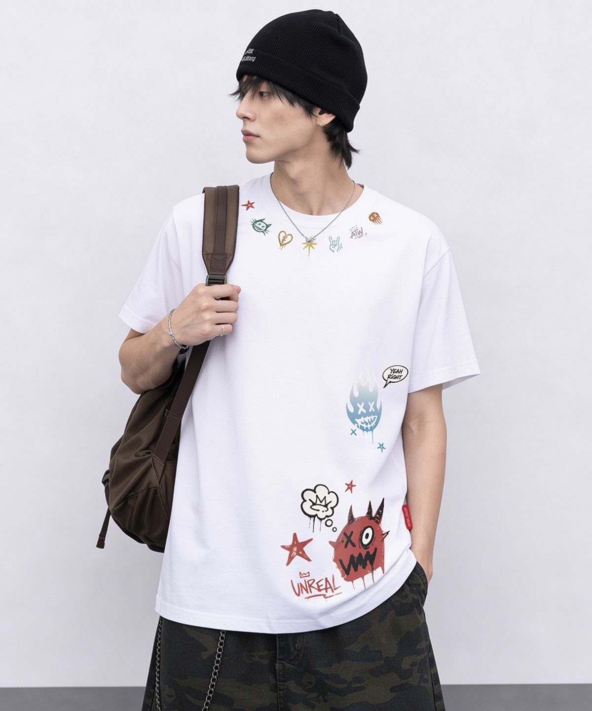 아티스트웨어(ARTISTWEAR) [ATW] 언리얼 몬스터 반팔티 - 2COLOR