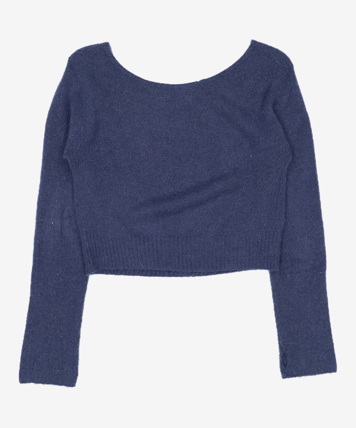 모이아(MOIA) finger hole knit (deep blue) S