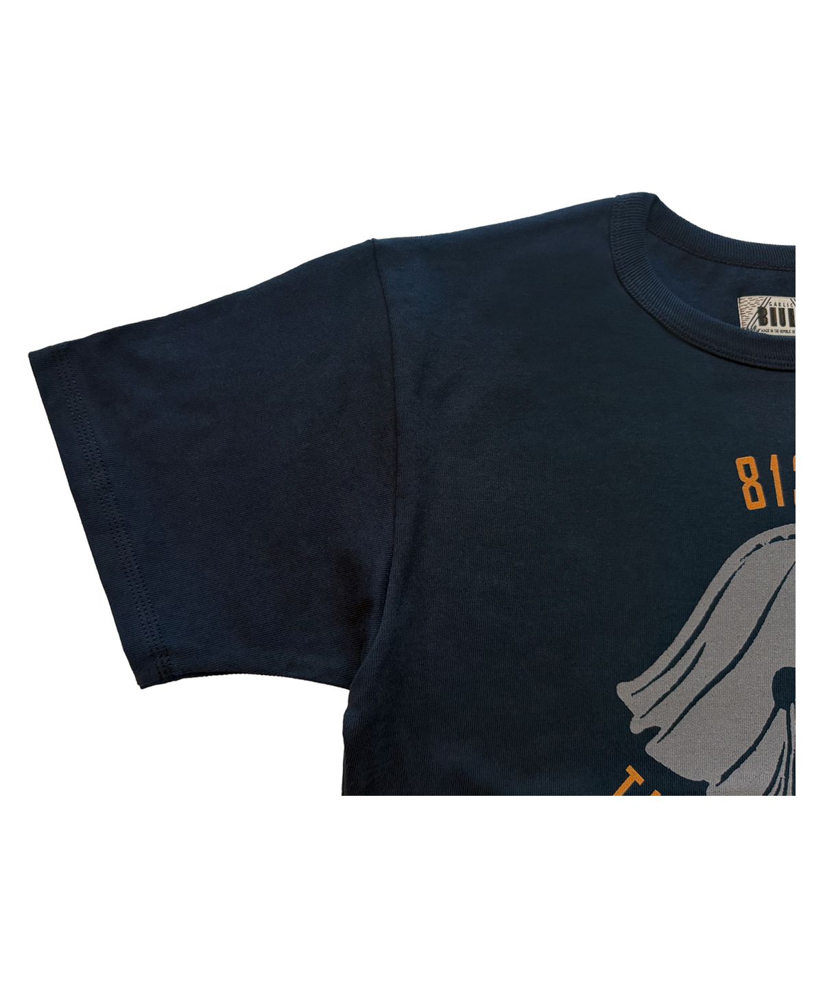 갈릭 블루스(GARLICBLUES) Hahoe Tal T-Shirt(navy)
