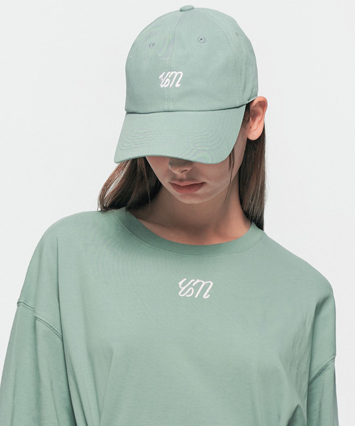 유움(UUM) LOGO BALL CAP MINT