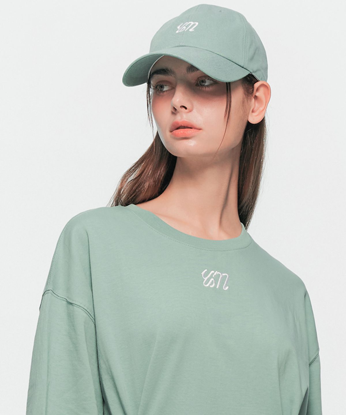 유움(UUM) LOGO BALL CAP MINT