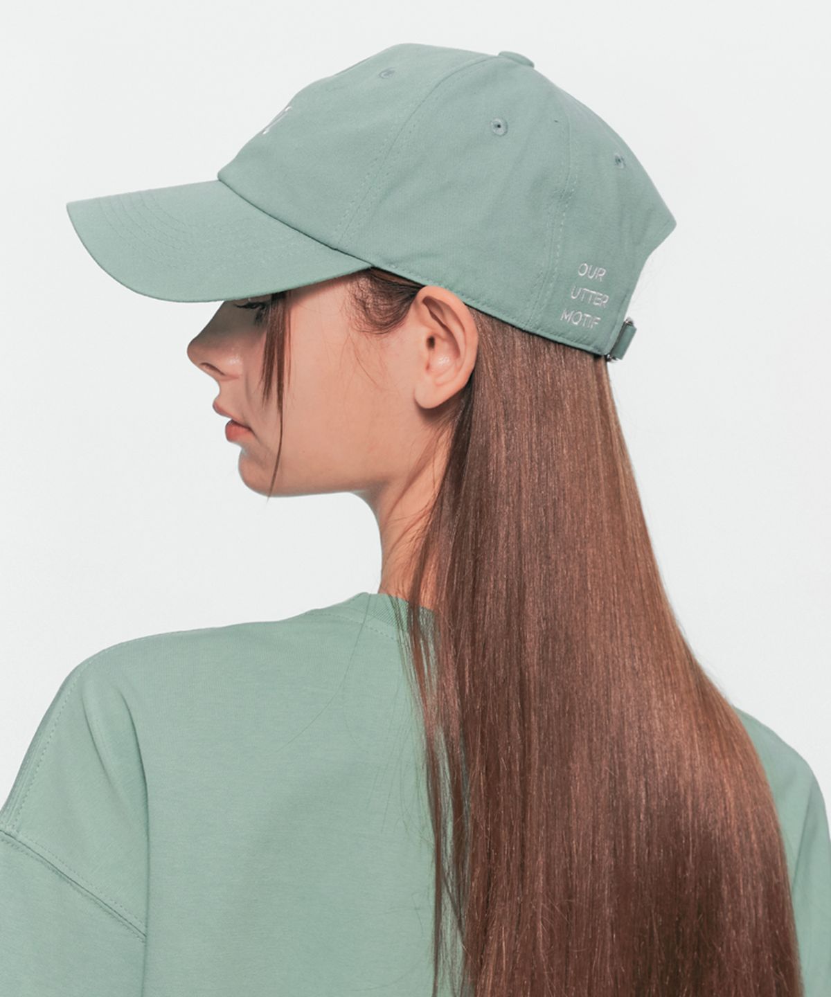 유움(UUM) LOGO BALL CAP MINT