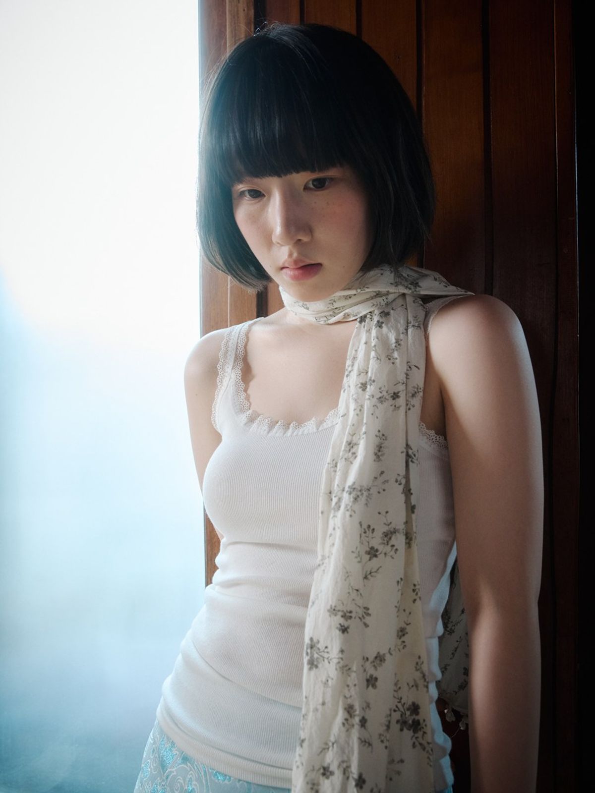 콜로신스(COLOCYNTH) Posi Lace Sleeveless White